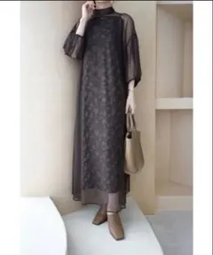 acka sheer camisole onepiece オケージョン お呼ばれ Acka】 sheer over one-piece 【公式通販】