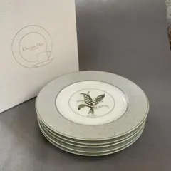 【美品】6枚セット クリスチャン・ディオール ミリラフォーレ 銘々皿 鈴蘭 上品 美品】6枚セット クリスチャン・ディオール ミリラフォーレ 銘々