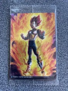 ドラゴンボール ベジータ スーパーサイヤ人ゴッド カード