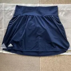 adidas テニススカート ネイビー CLIMACOOL