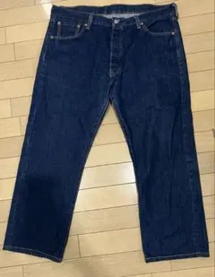 【希少サイズ】W38 L31Levi's 濃紺 ストレートデニム 501