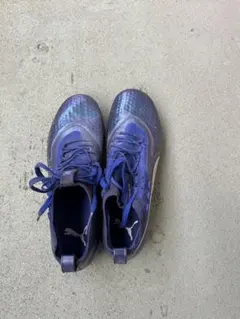 PUMA ONE ネイビー スパイク　SG