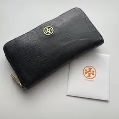 【限定価格】Tory Barch トリーバーチラウンドファスナー長財布 パイソンのサムネイル