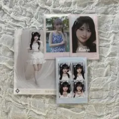 イコラブ　=LOVE 齋藤樹愛羅　ミニフォト　4カット　生写真