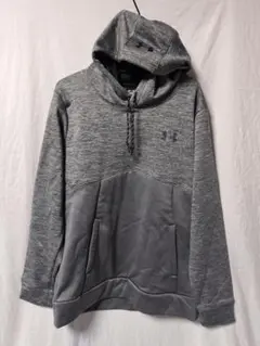 アンダーアーマー パーカー フーディー 裏起毛 スウェット グレー メンズ XL