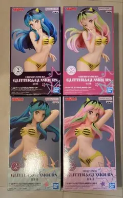 GLITTER&GLAMOURS うる星やつら ラム フィギュア 4体セット