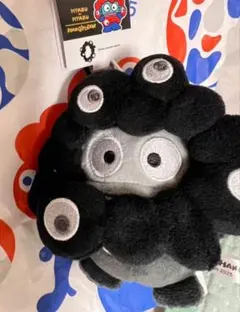 ミャクミャクなりきりぬいぐるみBC ブラック　ハンギョドン　カラビナ付