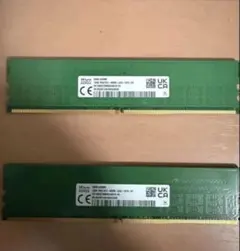 HP DDR5 UDIMM 16GB メモリー 2枚セット 32gb - メルカリ
