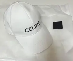 CELINE セリーヌ キャップ 帽子 Mサイズ ホワイトのサムネイル
