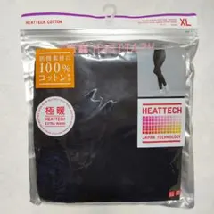ユニクロ (XL)　極暖ヒートテックコットンレギンス 10分丈　大きいサイズ　黒