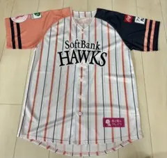【新品未着用】福岡ソフトバンクホークス ピンクフルデーユニフォーム　Lサイズ