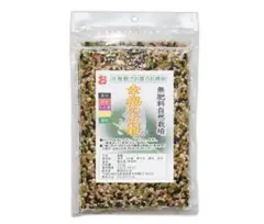 自然栽培 幸福の五穀(200g)★黒米，赤米，緑米，もち麦，緑豆★無肥料・無農薬のサムネイル