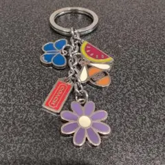 COACH チャーム キーホルダー マルチカラー
