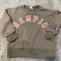 Champion トレーナー 105サイズ グレー