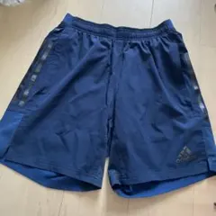 adidas ハーフパンツ ネイビー