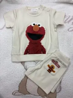 新品 SNIDEL HOME エルモ ベビーパジャマセット 90～100cm