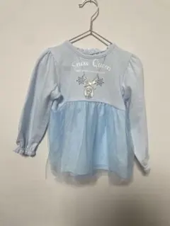 【新品未使用】アナと雪の女王 エルサ 90 チュール カットソー プリンセス