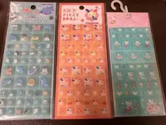 【新品未開封】タイルシール　サンリオ　うさはな　キティちゃん　うみのなかまたち