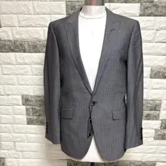 新品タグ付【hiromichi nakano】ストライプ テーラードジャケットMのサムネイル