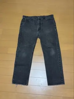 Levi's ブラックデニム 505 USA製 後染め 90s W40
