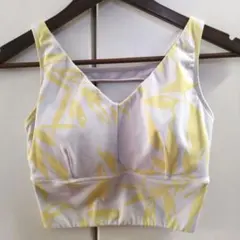 SUKALA Vネックブラトップ ボタニカル ホットヨガスタジオラバLAVA