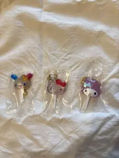 サンリオ　キャンディチャーム　ウサハナ　キティ　マイメロ