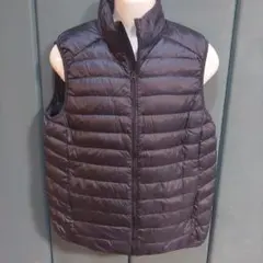 テ*ド様 UNIQLO ダウンベスト XL ネイビー