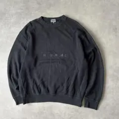 20719 KENZO HOMME 刺繍 コットン セーター