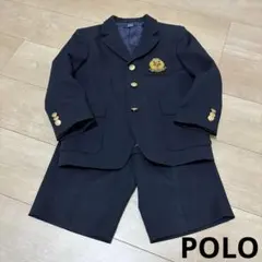POLO 男の子フォーマルスーツ 120cm ネイビー 上下セット