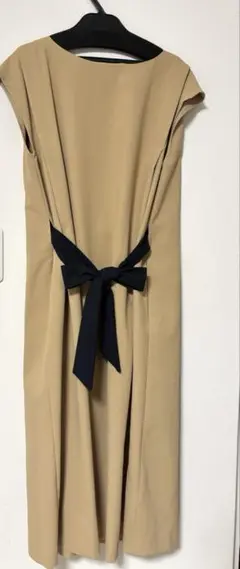 【美品】TONAL リボンベルトワンピース