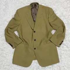 【美品】クリスチャンディオール　テーラードジャケット　ツイード　グリーン 2025年最新】Christian Dior メンズ テーラードジャケットの人気