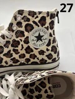 コンバース　レオパード ALL STAR Ⓡ BACKZIP HI