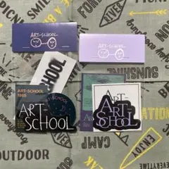 ART-SCHOOL ステッカーセット 2種
