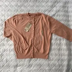 MUJI UVカットクルーネックカーディガン ピンク Sのサムネイル
