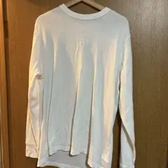 GAP XL ワッフル ホワイト 長袖カットソー