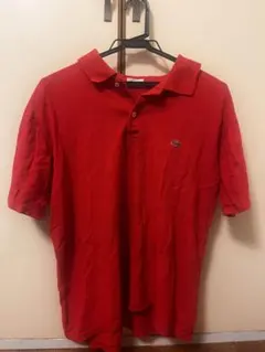 LACOSTE ラコステ ポロシャツ レッド　赤