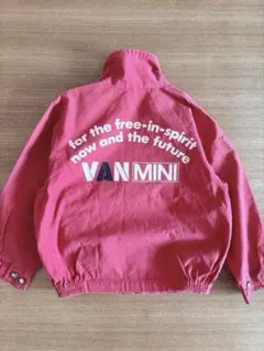 Rare Vintage80s VAN HarringtonJacket Red