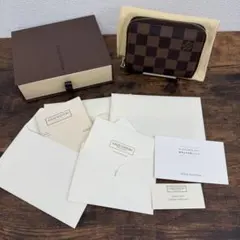 LOUIS VUITTON ルイヴィトン ダミエ 二つ折り財布 コインパース