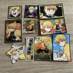鬼滅の刃 善逸 ステッカー 10枚セット