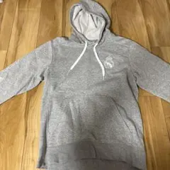 adidas レアル・マドリード　パーカー Mサイズ グレー