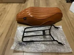 クロスカブ CC110 リアキャリア ロングシート ブラック セット - メルカリ