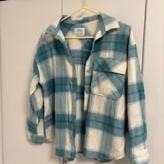 ZARA チェック柄 長袖シャツ 164