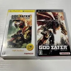 ゴッドイーター バースト2本セット 盤面ほぼ傷なし美品
