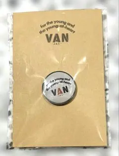 VAN JAC ヴァンジャケット ピンバッジ 【新品•未使用】
