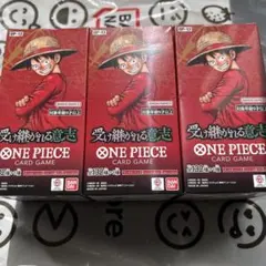 ワンピースカードゲーム　受け継がれる意思　3BOX