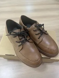【新品】男の子 フォーマル 靴 ブラウン