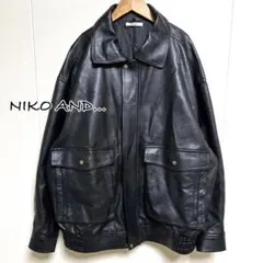 Niko and… ニコアンド　フェイクレザー　ブルゾン　ジャケットのサムネイル