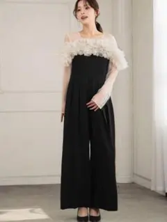 オケージョンドレス　パンツドレス　結婚式　GIRL