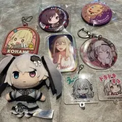 プロセカセット　ぬいぐるみ・缶バッジ・アクリルキーホルダーセット