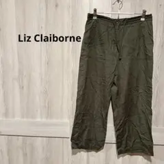 Liz Claiborne オリーブグリーン カジュアルパンツ ズボン 古着